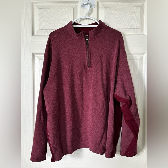 Roundtree & Yorke Men’s  Maroon Sweater Size 3XB - Picture 1 of 6